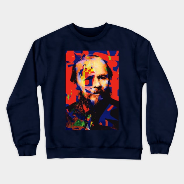 Fyodor Dostoevsky VIII Crewneck Sweatshirt by Exile Kings 